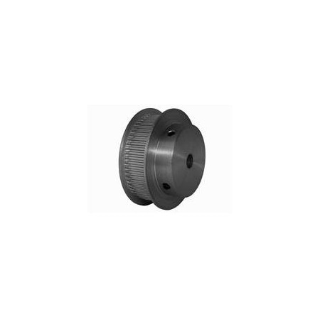 B&B Manufacturing 60MP037M6FA6, Timing Pulley, Aluminum, Clear Anodized, 60MP037M6FA6